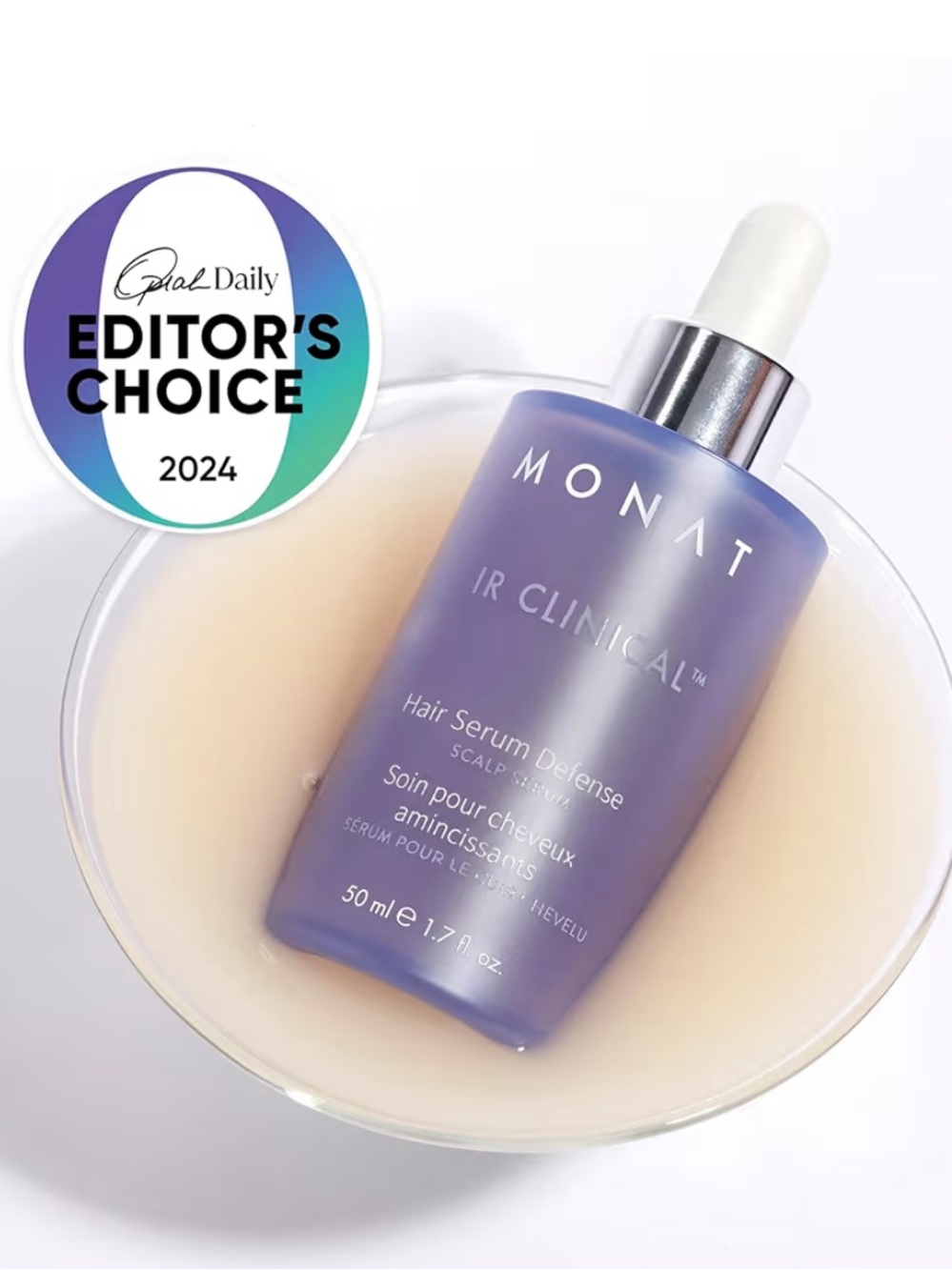 MONAT IR Clinical Hair Serum Defense - Lavender Scalp Serum - Picture 3 of 8
